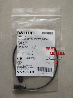 Capteur De Proximité Inductif Balluff BES01Y6 - Modèle R04KC-POC15B-EP00,13-GS49, Neuf
