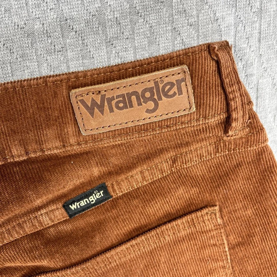 Vintage Wrangler High-Rise Bold Boot corduroy Women (32X31) cowgirl rodeo pants - Image 2 of 4