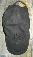 Nice A. Kurtz Charcoal Gray Baseball Cap Signature Hat Cotton Embroidered Patch