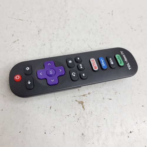 Mando a distancia TCL ROKU con botones de acceso directo Netflix/Disney+/AppleTV/Hulu - Imagen 2 de 4
