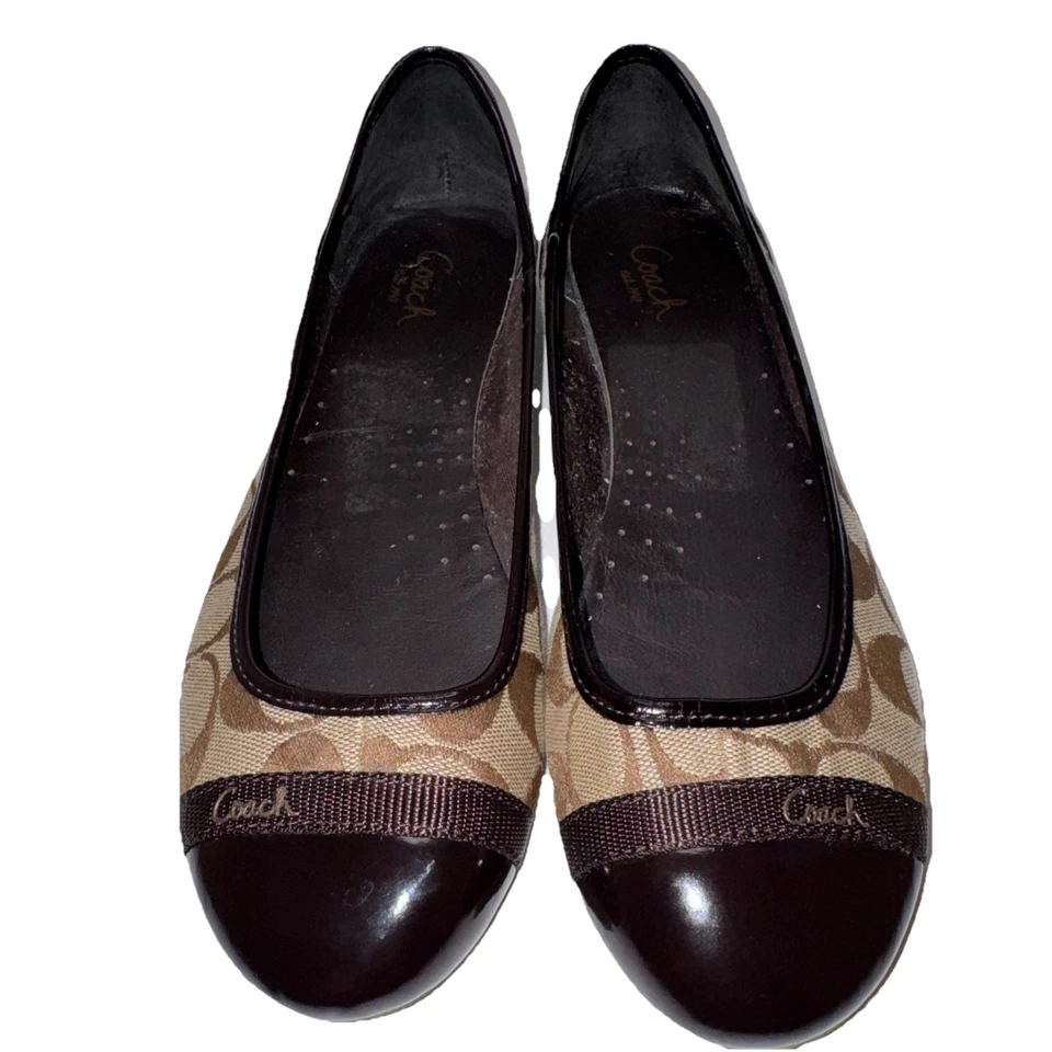 Coach Cecile Mujer Marrón Ballet Pisos Clásicos Coach Mujer’s Talla 11 Foto 3 de 4