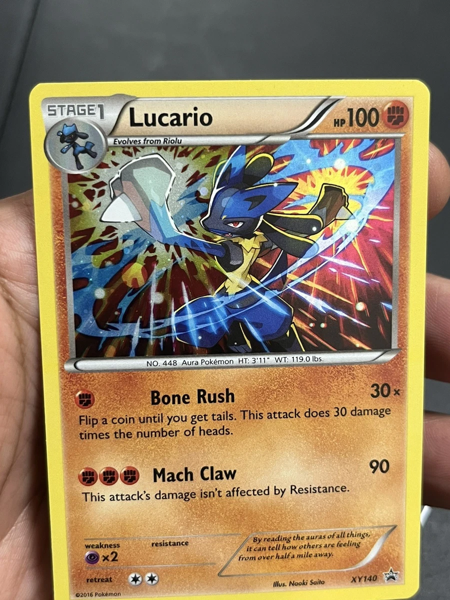 Lucario Pokémon TCG XY Individual Collectible Card Game Cards for