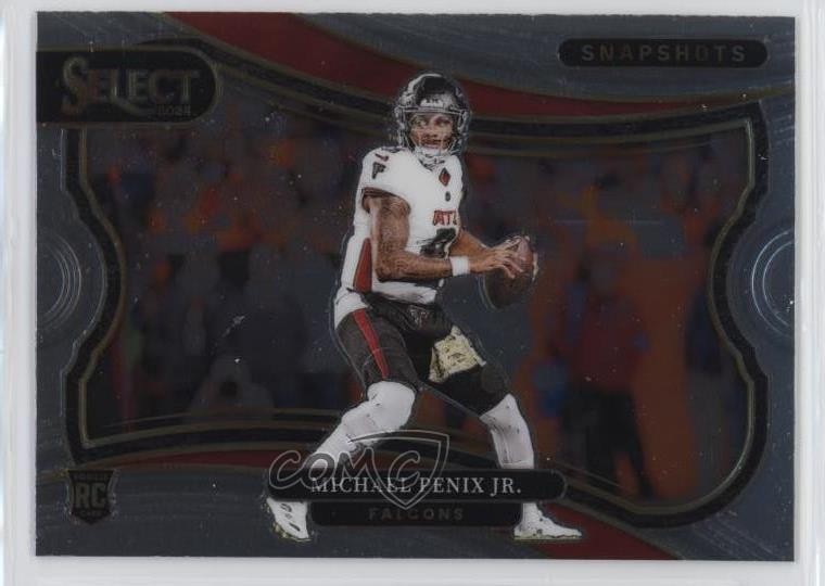 2024 Panini Select Snapshots Michael Penix Jr #13 Rookie RC