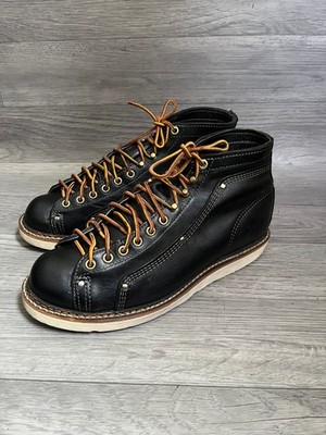Thorogood roofer black leather monkey boots us 7.5 D | eBay