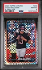 2024 TOPPS CHROME X-FRACTOR #202 CALEB WILLIAMS ROOKIE RC PSA 8