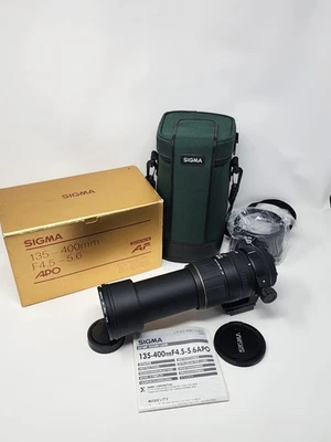 Sigma 135-400mm f/4.5-5.6 Camera Lenses for sale | eBay