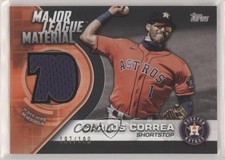 2021 Topps Major League Materials Black 197/199 Carlos Correa #MLM-CC 8vc