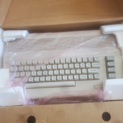 Vintage Commodore 64C Personal Computer in Original Box  - Powers On - Untested