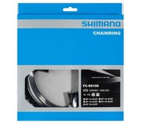 Shimano KettenbläTter DURA-ACE FC-R9100, 53 ZäHne (Mw), 110 Mm, Aluminium/Carbon