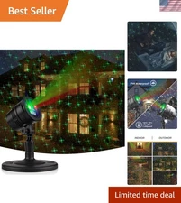 Weatherproof Christmas Laser Lights - Festive Decor for Indoor & Outdoor Spaces