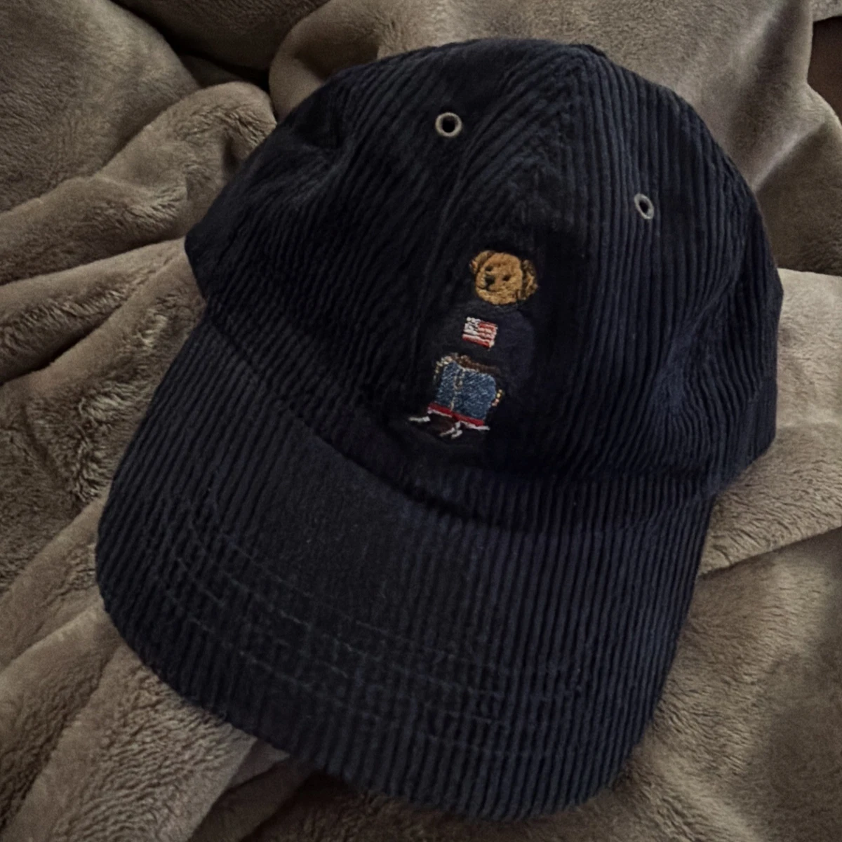Polo Ralph Lauren Corduroy Blue Hats for Men for sale | eBay