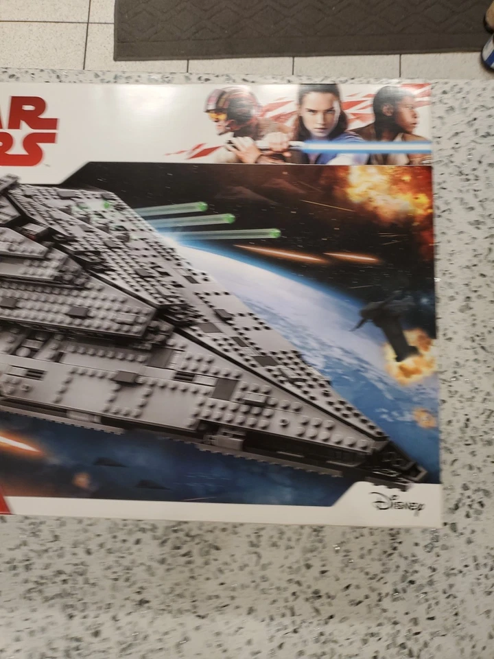 LEGO Star Wars 75190 First Order Star Destroyer New Factory Sealed 9-14 1416pcs - Image 4 of 4