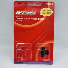 Porelon PR42 Black/Red Ink Roll for Canon Casio Sharp Calculators New