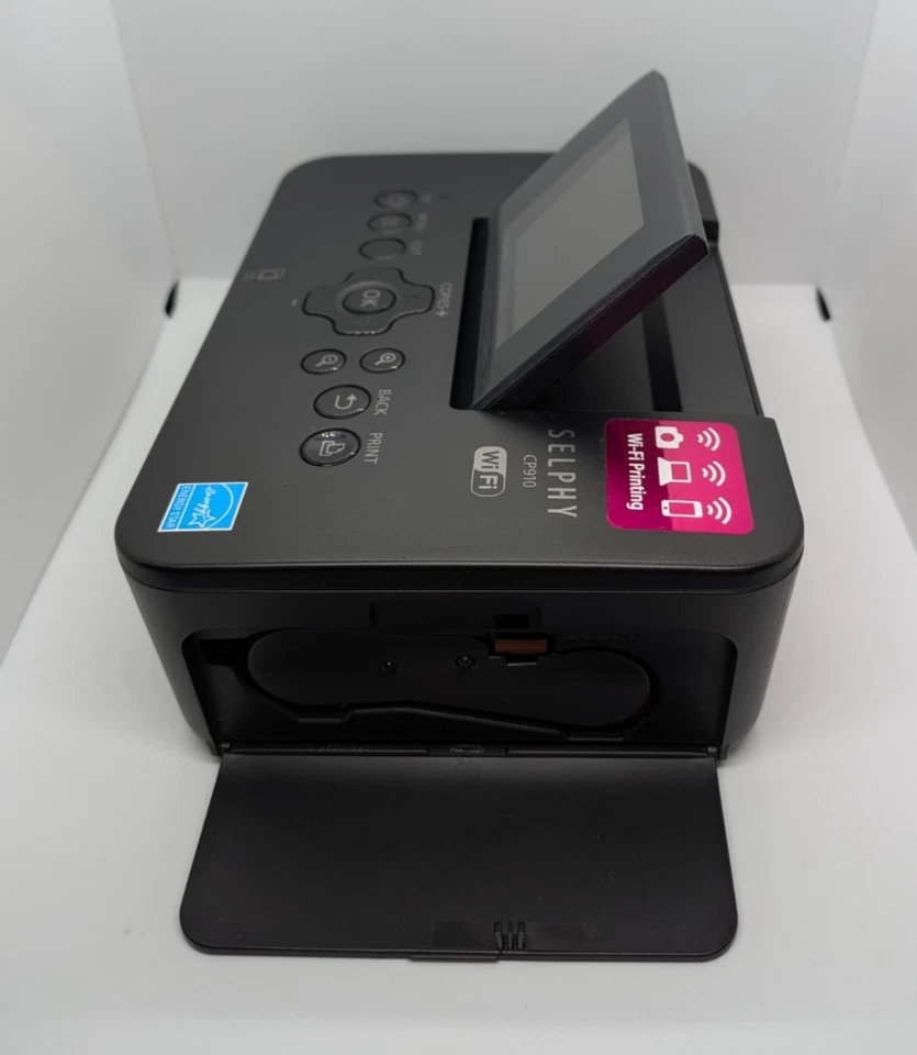 Canon Selphy CP910 Digital WiFi Photo Printer With Power Cable - Image 3 of 4