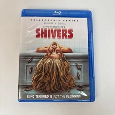 Shivers (1975) Blu‑ray + Digital Vestron Video Collector’s Series – Very Good 1B
