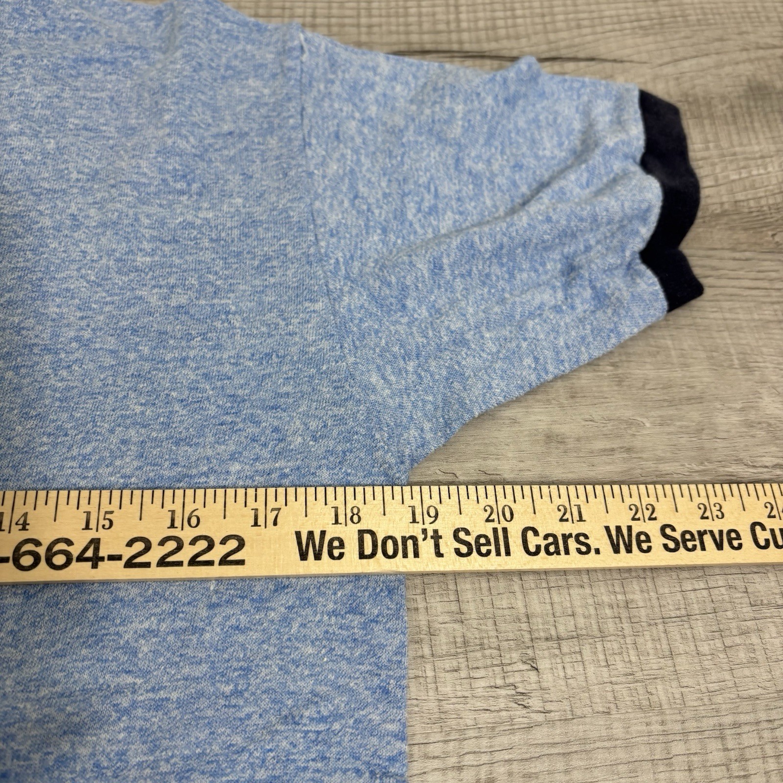 Vintage 90s Blue DPMA Data Processing Tech Ringer… - image 6