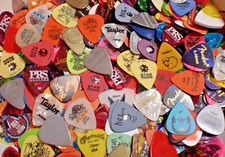 Guitar Picks Mixed Lot Name Brands - 8 Pc Variety Pack Thin, Med,  Heavy 