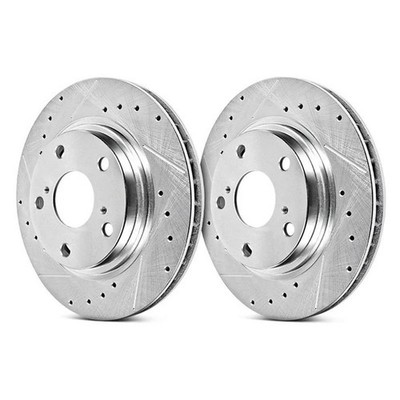 PowerStop JBR1926XPR Brake Rotors For Nissan Pathfinder 2022-2024 Rear