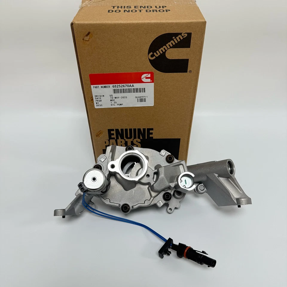 Cummins Engine Oil Pump & Solenoid for 2011-2018 Dodge Jeep 3.6L Town & Country - Image 3 of 4