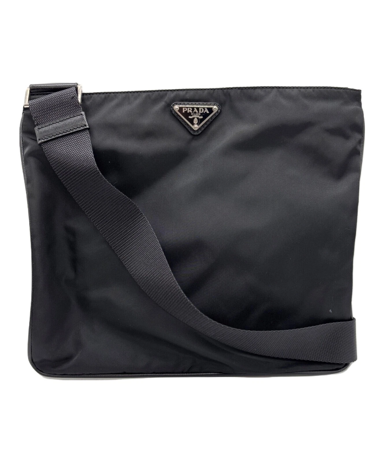 Prada — Prada Nylon Shoulder Bag Black #TFB6176