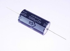  5pcs 15000uF 25V Axial Electrolytic Capacitor DC 85C TLB1E153MDA