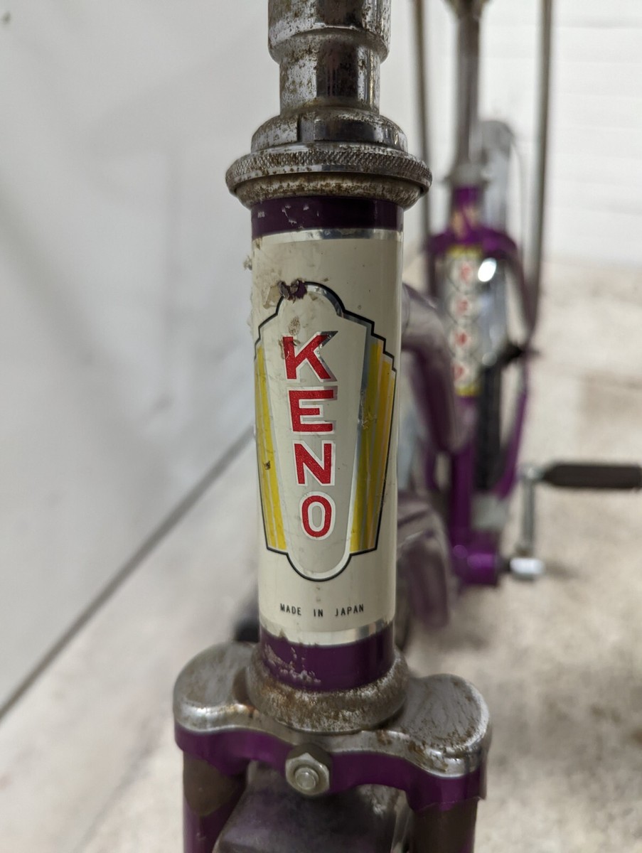 Keno Japan Sparkle Banana Seat Muscle Bicycle Bike Vintage VTG | eBay