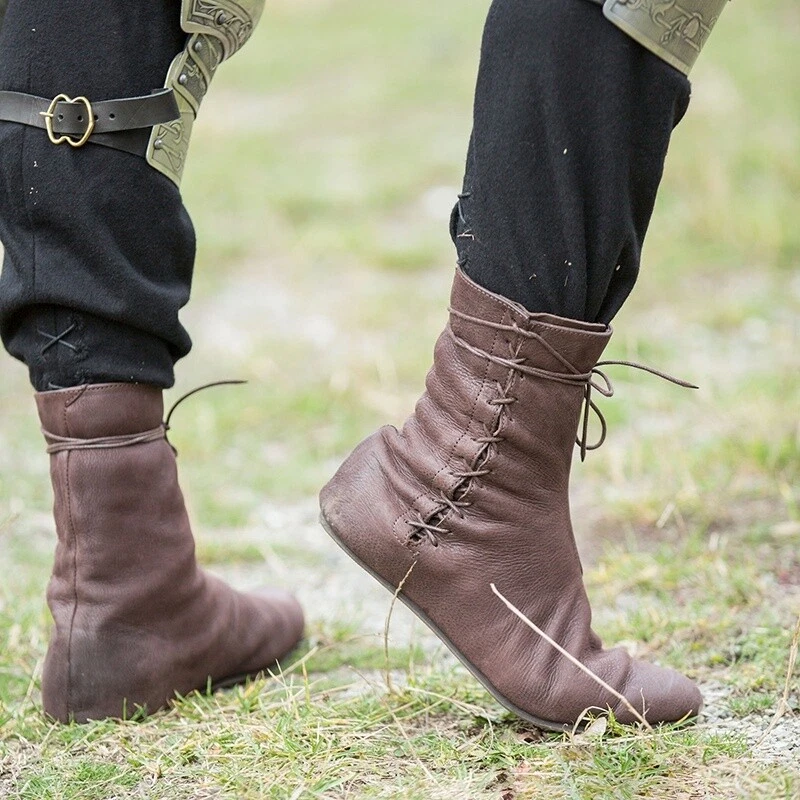 Half calf laced boots from antiquity sale