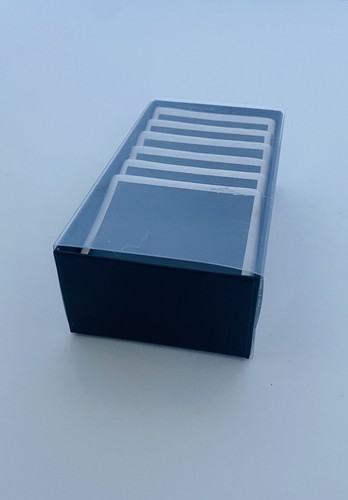 Mini Ceramic Chalkboard Stands Crate&Barrel Set of 6 NIB charcuterie Table Numbr - Picture 8 of 11