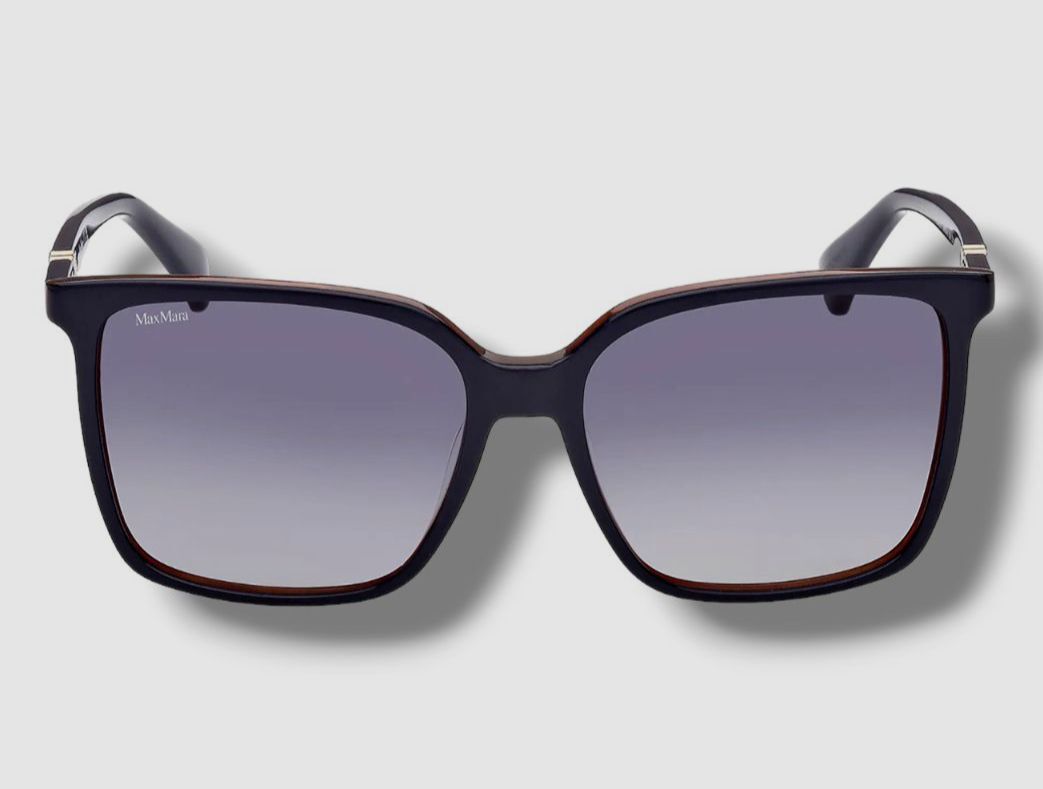 $225 Max Mara Women\'s Brown Gradient Square Sunglasses Shades Size 57-16-140 MaxMara | Accessories | 225 Max Mara Womens Brown Gradient  main image 4
