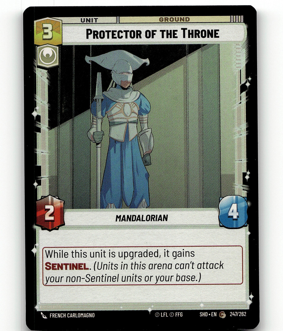 FOIL - Star Wars: Unlimited Protector of the Throne - Shadows of the Galaxy