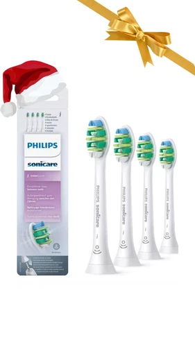 InterCare Spazzole a innesto Philips Sonicare HX9004/07, 4/8 pezzi, bianco, originale - Foto 1 di 6