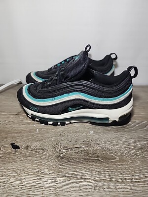 ナイキ キッズ スニーカー Nike Kids' Grade School Air Max 97 SE Shoes - Black/Turquoise Nike Air Max 97 SE XXXV Black/Turquoise GS Youth Size 4.5Y Women's