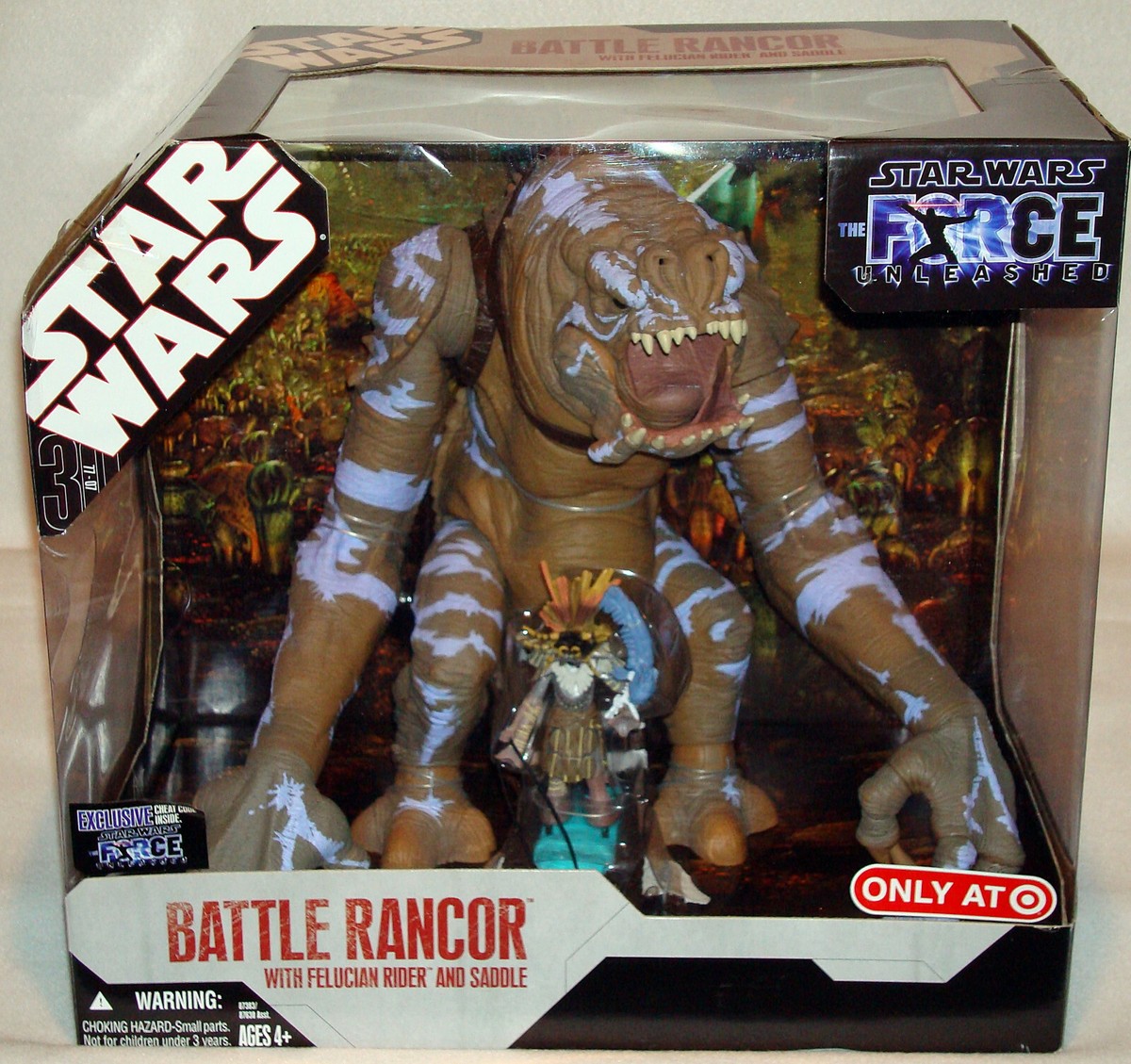 STAR WARS 30TH ANNIVERSARY BATTLE RANCOR (with Felucian Rider and
