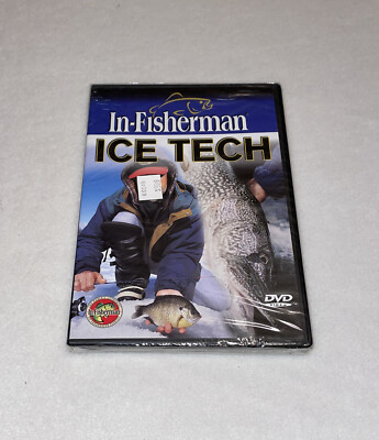 In-Fisherman Ice Tech DVD NEW OOP SEALED Rare Ice Fishing Expert
