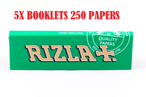 Genuine Rizla Green 1/5/10/25/50/100 Standard Regular Cigarette Rolling Papers - Picture 7 of 12