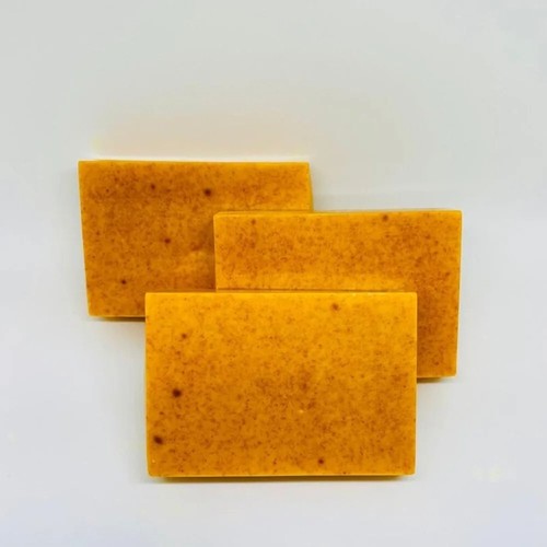 Kurkuma Handgemachte Seife 100g, Zitrone Kojisäure Seife, Dusch- und Gesichtsseife 2025 - Bild 2 von 15