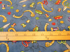 68" length of 45" wide yardage, "sewing supplies" design, prewashed