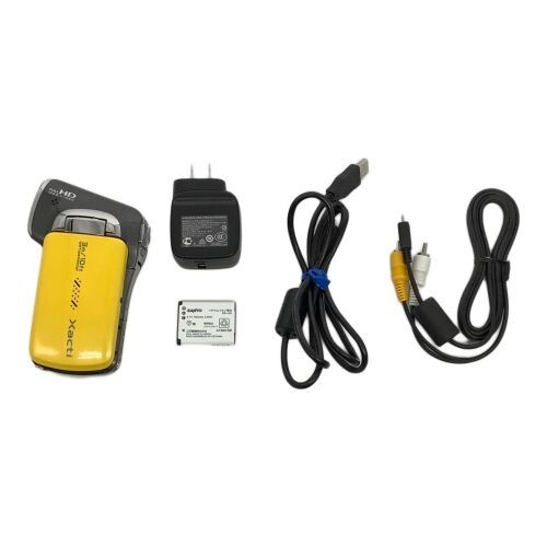 SANYO Xacti DMX-CA100 Waterproof Digital Movie Camera Yellow