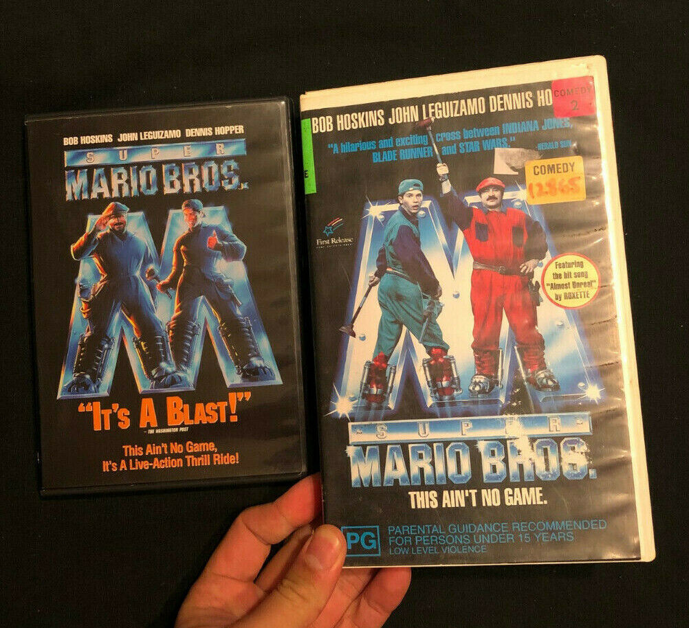 Super Mario Bros. 1993 (Dublado) VHS Audio + Blu-ray Video