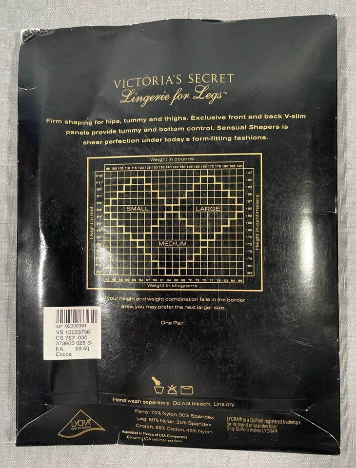 Victoria's Secret Sensual Shapers Cacao Maxi Shaper Pantimedias Transparentes (Pequeñas) Foto 4 de 4