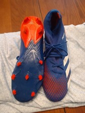 Adidas Predator 20.3 FG Core Soccer Cleats Mens 11 Demonscale Blue