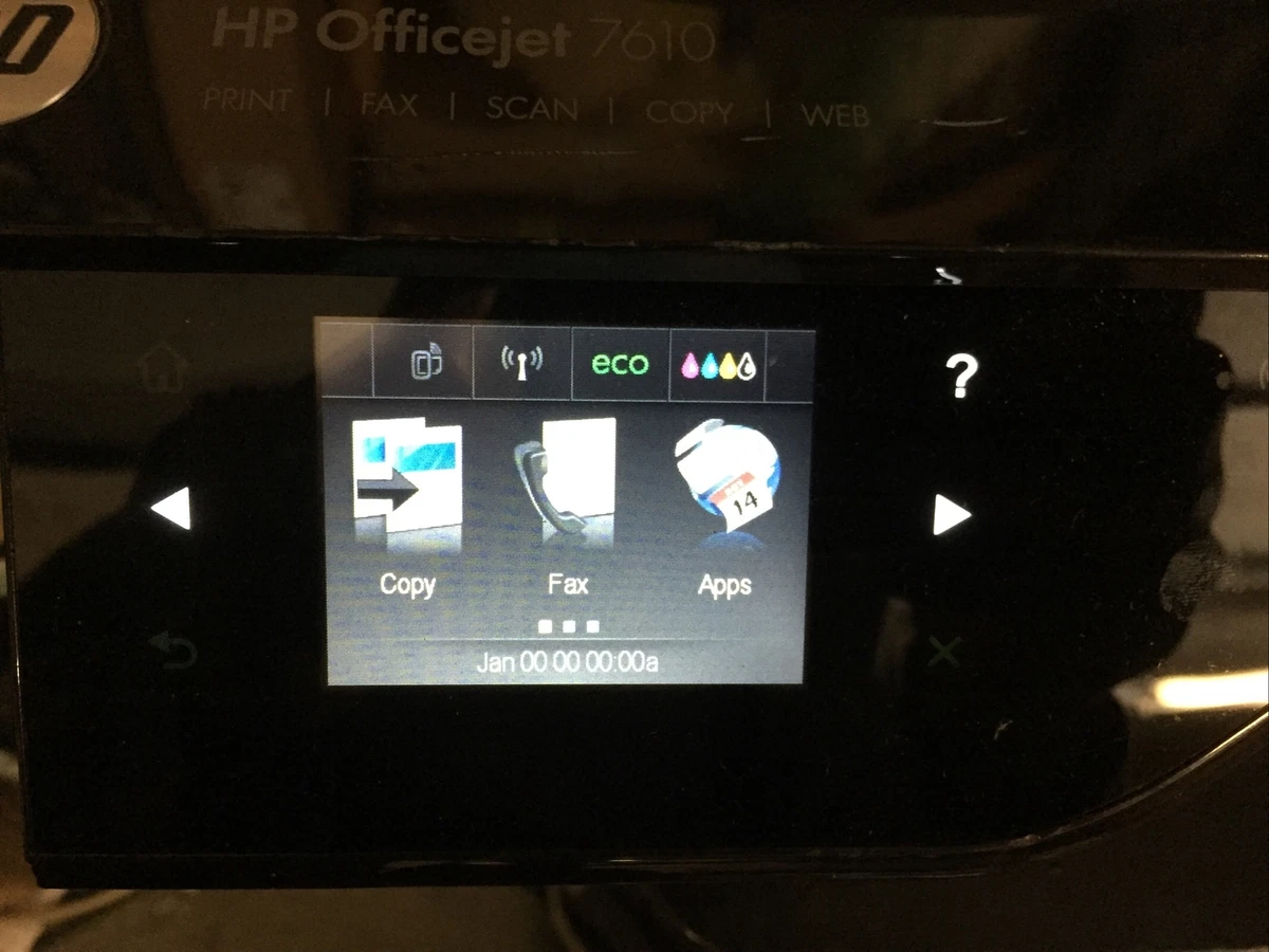Hp cheap officejet 7610