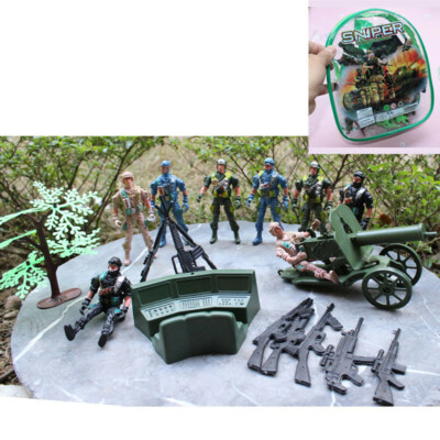 Army Combat Plastic Toys Sniper Soldiers/Army/ Games Kids Play