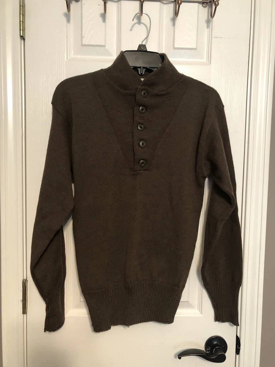 Vintage military best sale sweater
