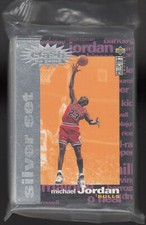 MICHAEL JORDAN 1995-96 UD Collector's Choice Crash the Game Silver Set Rebounds