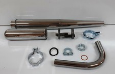 Auspuff Kr&uuml;mmer Simson Schwalbe KR51/1 Star SR4-2 SR4-3 SR4-4 32mm Tuning Reso