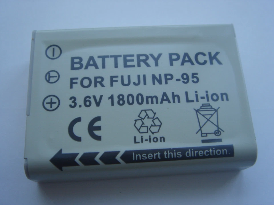 Batterie pour FujiFilm Fuji FinePix NP-95 NP95 X100 XS-1 F30 REAL 3D W1 NEUVE - Photo 1/1