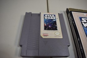 Vintage 1991 Original Nintendo NES Star Wars Cartridge & Box Tested Working