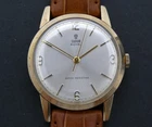 Vintage Tudor Royal 9ct 9k 375 Gold Rolex case Swiss Made Mechanical 21j 31mm