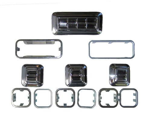 1962-1970 Pontiac Power Window Switch Set GTO Tempest LeMans Bonneville Firebird - Picture 4 of 10